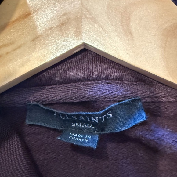 All Saints Dark Brown Turtleneck Sweater - Picture 11 of 14